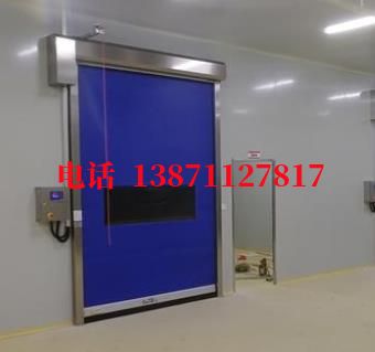 PVC快卷拉链密封快速卷帘门